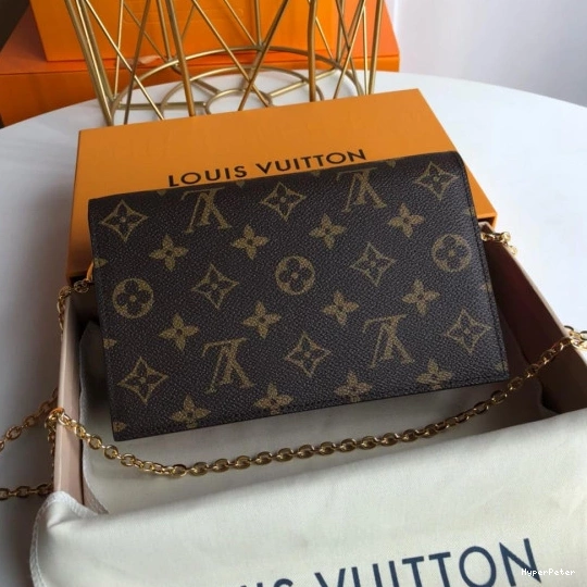 WALLET VUITTON FLORE LOUIS CHAIN 0813